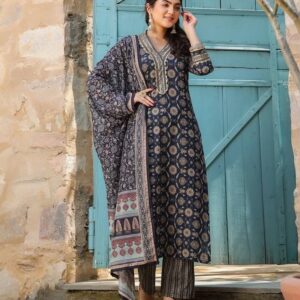 Floral Ethnic Suit Set