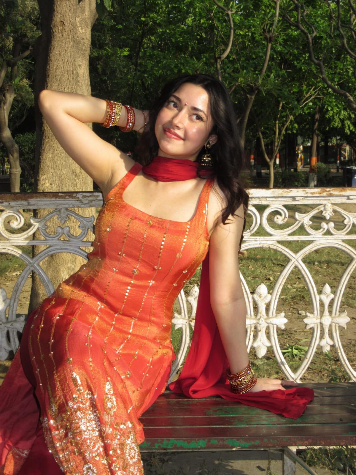 Embroidered Sleeveless Ethnic Suit Set