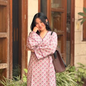 Floral Printed Ethnic Suit Set