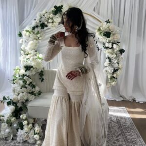 Embroidered Sharara Set