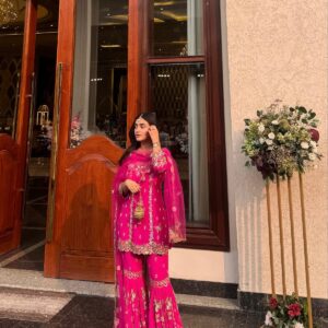 Embroidered Sharara Set