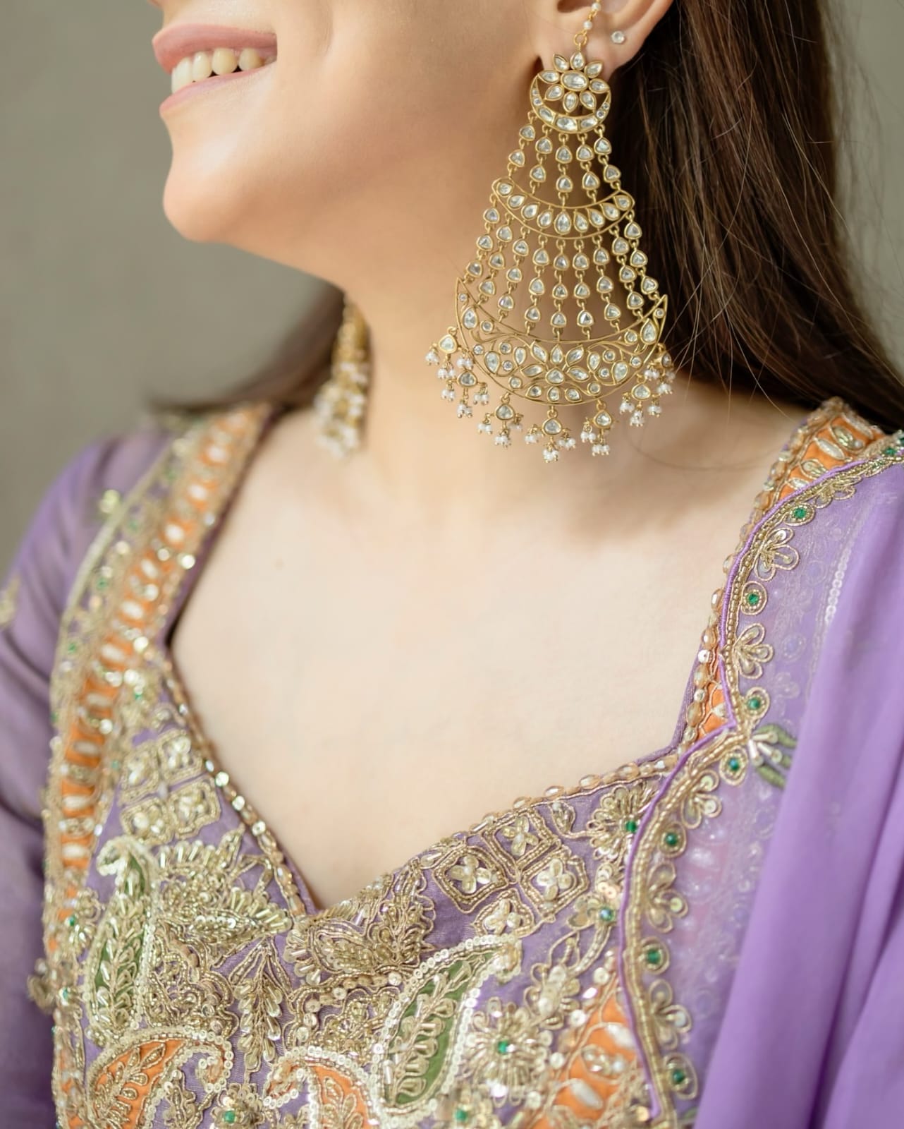 Embroidered Sharara Set - Image 2